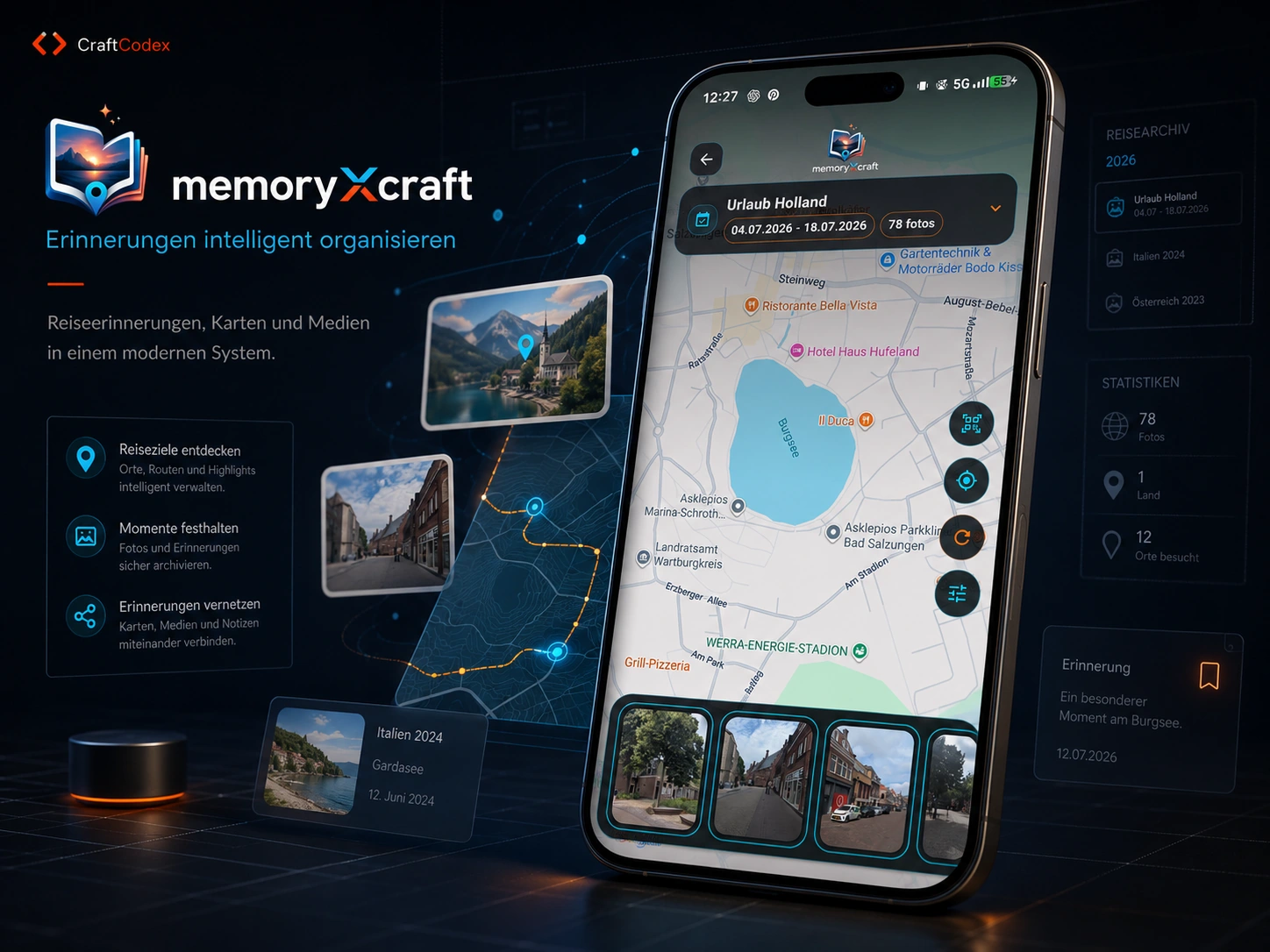 memoryXcraft Produktansicht